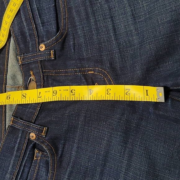 J Brand dark wash mid rise "league" skinny jean size 25 - Picture 3 of 8